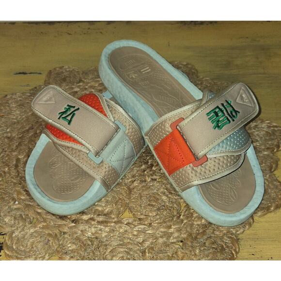 Adidas x Parrell x Hu Chancletas Slides Men\'s US Size 6 main image 5